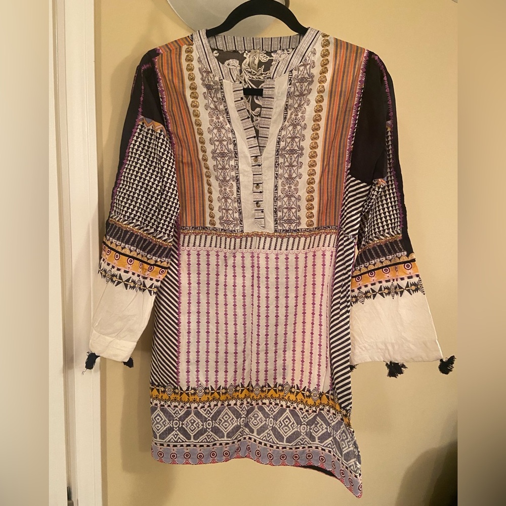ETHNIC size small LAWN cotton kurta